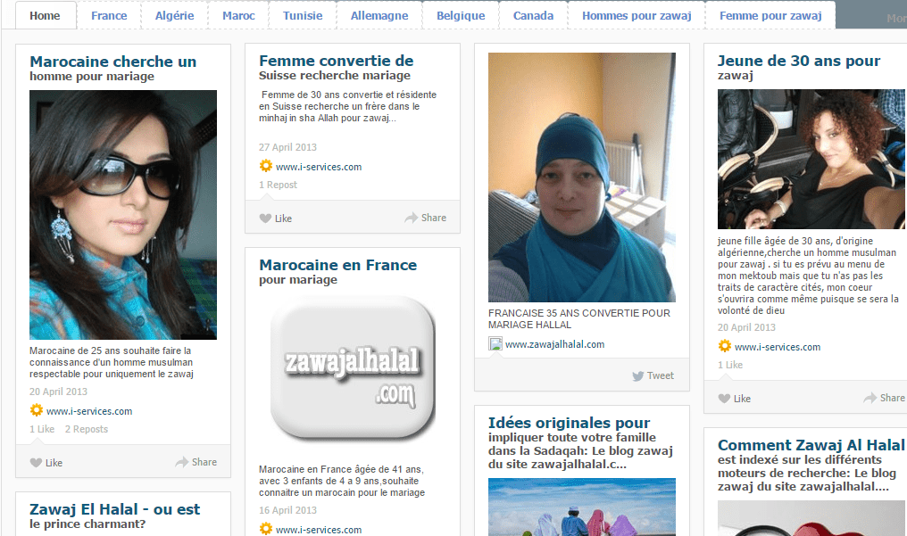 Je cherche une femme divorcee pour mariage en algerie